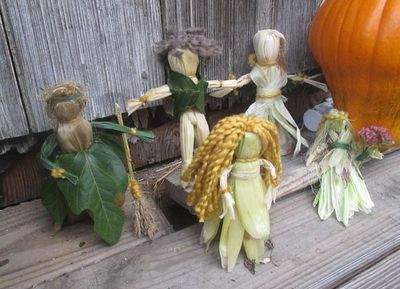 玉米皮娃娃手工制作教程大全|DIY玉米皮编织娃娃