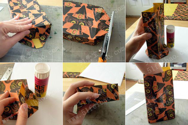 如何利用包装纸和废纸制作礼品包装纸袋