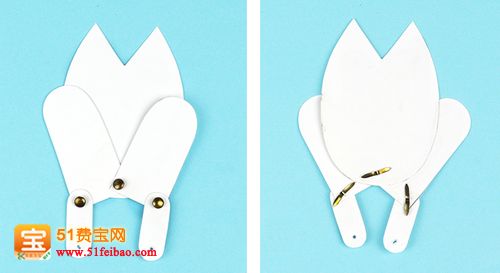 幼儿园手工：怎么用卡纸做捉迷藏小动物