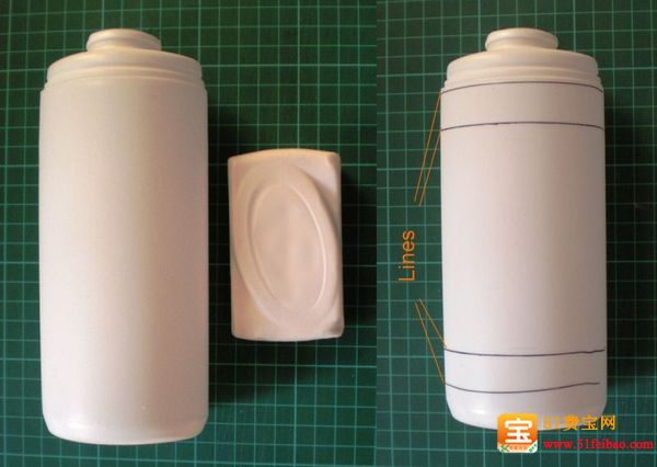 用洗发水瓶DIY简易肥皂盒
