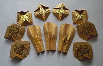 年年有余新年金色鲤鱼红包利是封掛饰