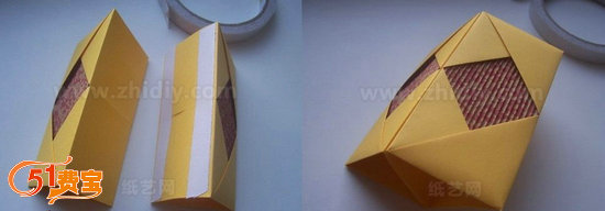 手工制作折纸笔筒