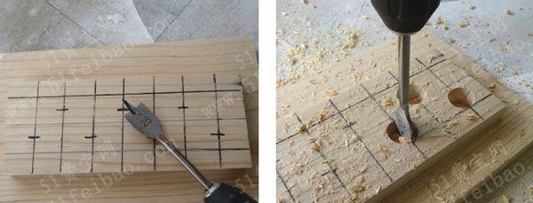 利用废木板做DIY鸡蛋托架教程