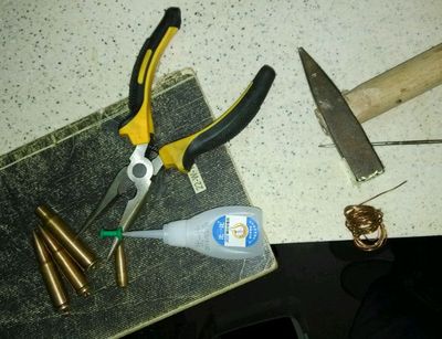怎样利用子弹diy工艺品挂坠教程 - 废旧物品手工制作 - 51费宝网