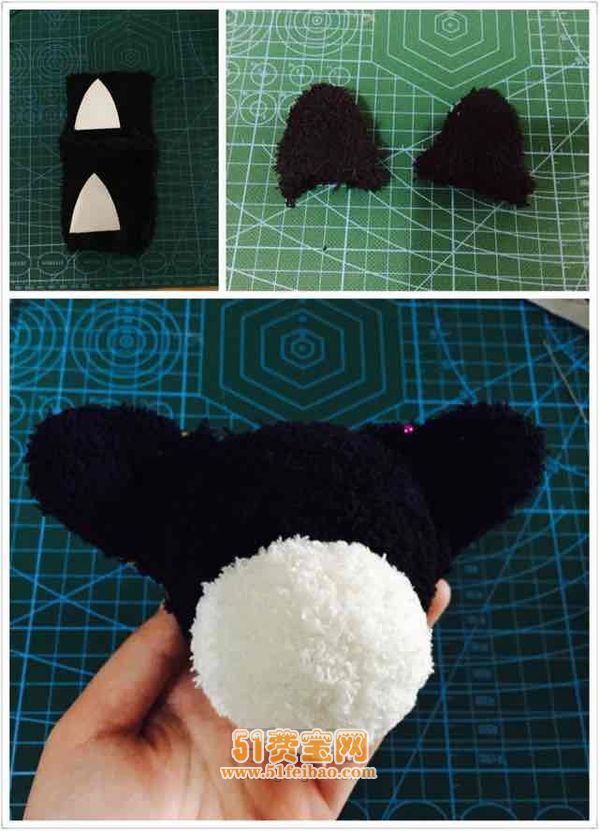 自己动手做袜子布偶小狗吉娃娃制作教程