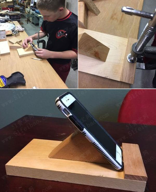 diy手机支架第二种制作方案