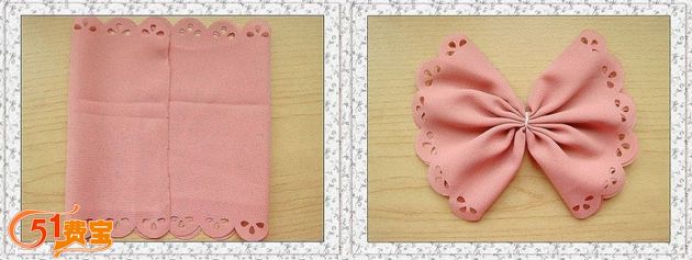 两种方法教你如何手工制作漂亮蝴蝶结发饰