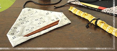 教你怎么DIY日式筷子包