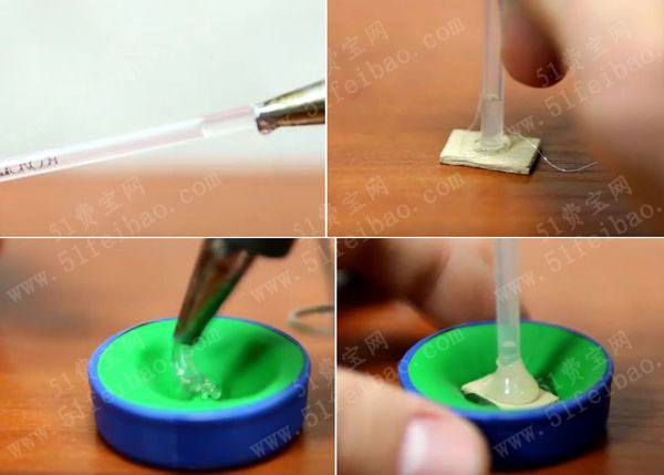 如何变废为宝自制小型鱼缸氧气泵教程 - 废物利用手工diy小制作 - 51