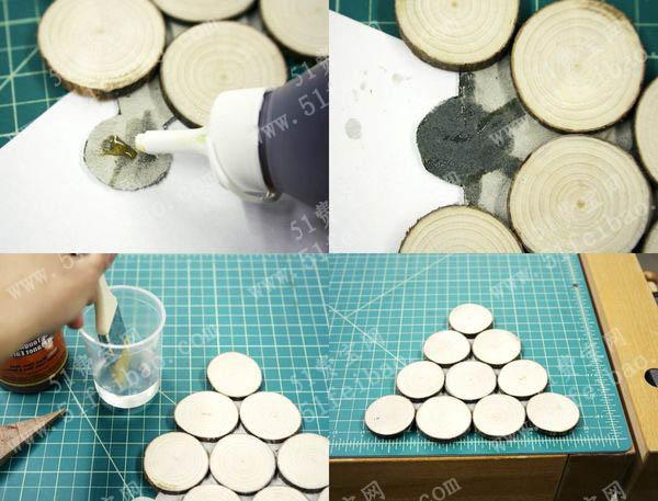 手工制作木质水壶垫的图解教程