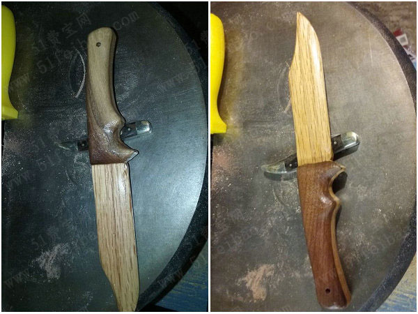 自制男孩礼物木头小刀方法 - 废物利用手工diy小制作 - 51费宝网(繁体