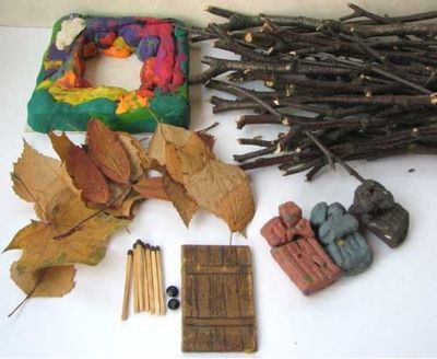 将森林野外的天然材料带回家制作方法