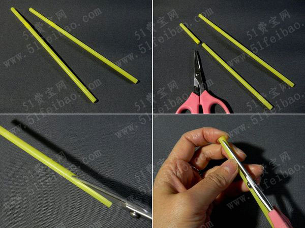 废吸管的用途之diy塑料袋密封条 - 废物利用手工diy小制作 - 51费宝网