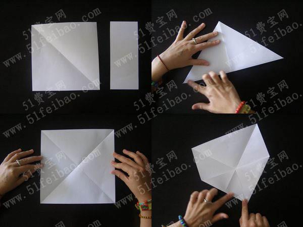 怎么折纸手工做垃圾盒教程图解