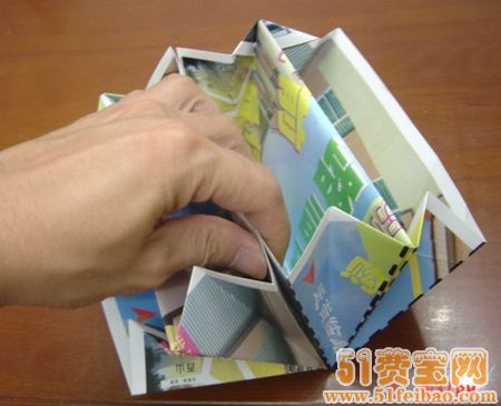 折纸钱包教程：如何利用广告纸做多层钱包