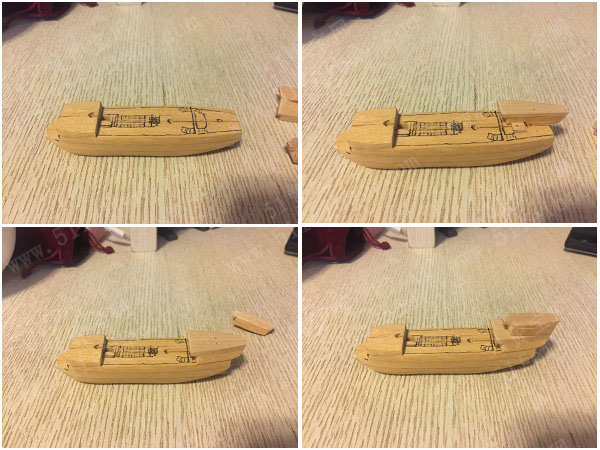 diy加勒比海盗船酒瓶微景观手工艺品