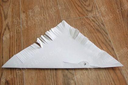 剪纸折纸手工DIY展翅飞翔的大雁