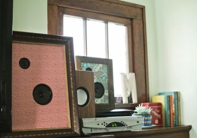 如何利用旧音箱改相框式木质音箱教程