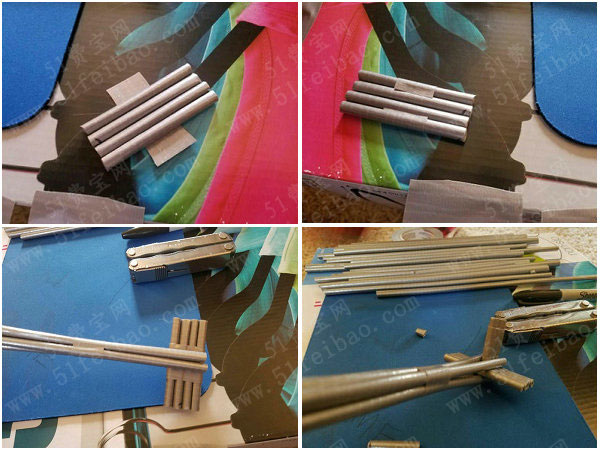 废纸小制作:diy卷纸棒小飞机模型 - 废旧物品手工制作 - 51费宝网