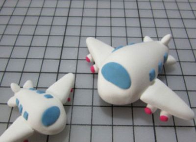 怎么做萌版粘土小飞机玩具