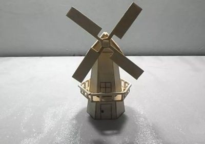 diy棒冰棍迷你风车塔制作图解