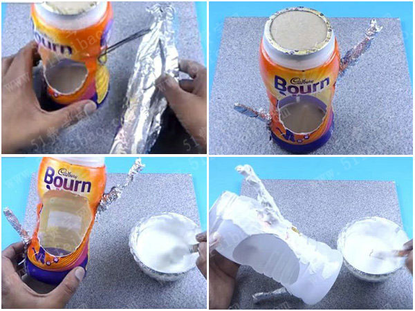 教你学习做一个diy塑料瓶鸟巢