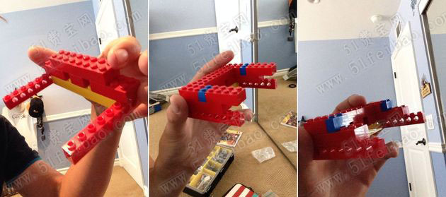 乐高积木玩具改造diy数据线收线器