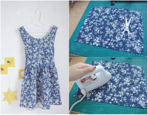 改造旧衣服秒变手风琴笔记本子 - 废旧物品手工制作 - 51费宝网