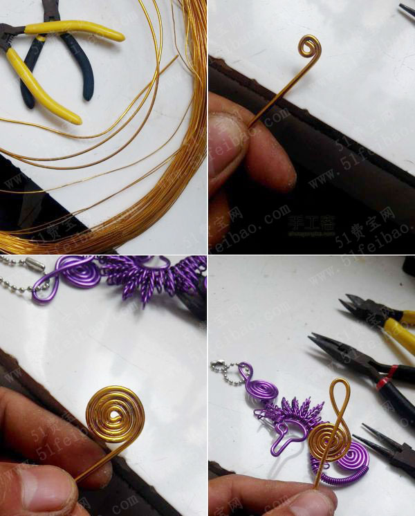通过成本不高的金属丝线,,例如铁丝,铜线和铝线等等,可以编织出带有