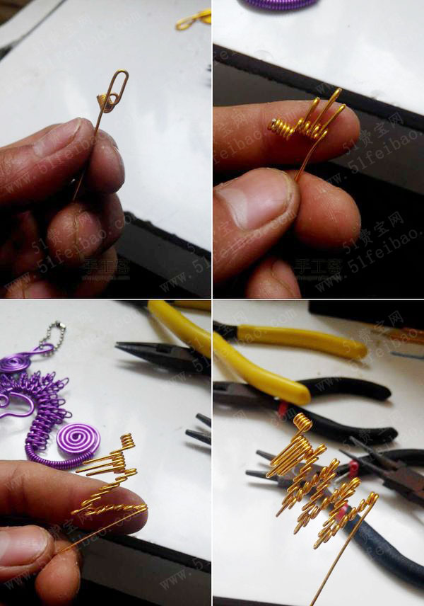 通过成本不高的金属丝线,,例如铁丝,铜线和铝线等等,可以编织出带有