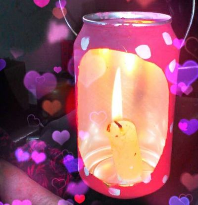 啤酒罐变废为宝蜡烛提灯教程