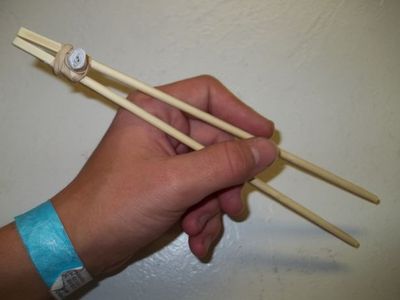 筷子改造diy，让外国人瞬间学会怎么用筷子