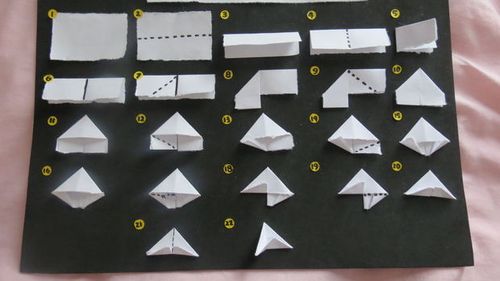 简单的三角插孔雀DIY图解教程