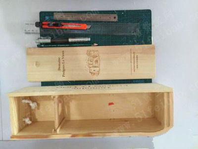 废物利用改造一个旧红酒木箱变多层温馨小屋