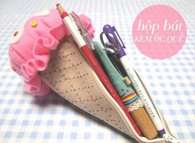 爱上不织布手工：四款外形特别的不织布笔袋制作教程分享