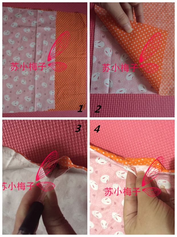 三种款式的简单束口袋diy做法分享