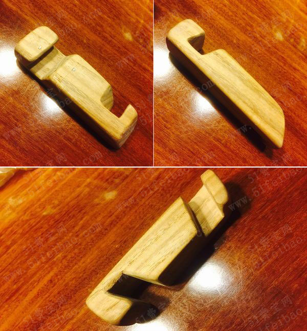 一块木头diy多功能手机支架