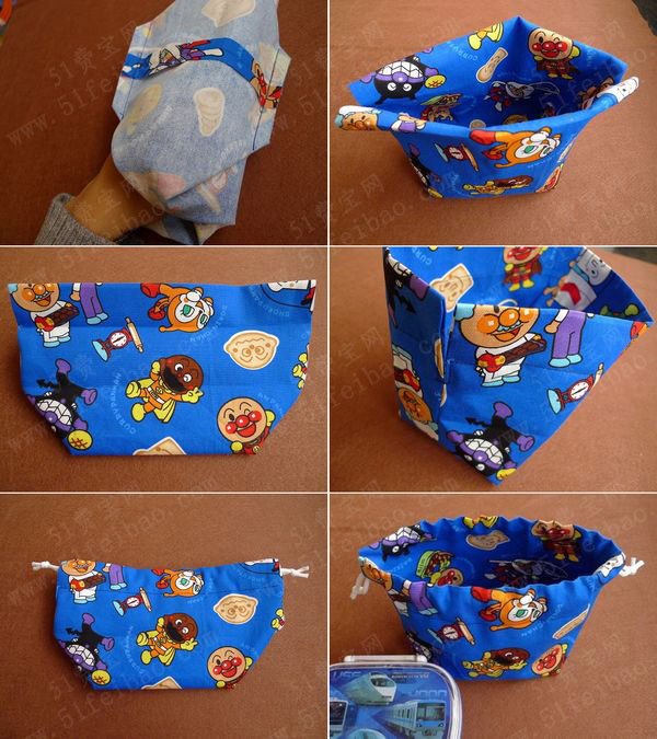 教你制作diy抽绳包图解教程