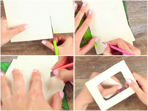 diy硬纸板制作好看书挡