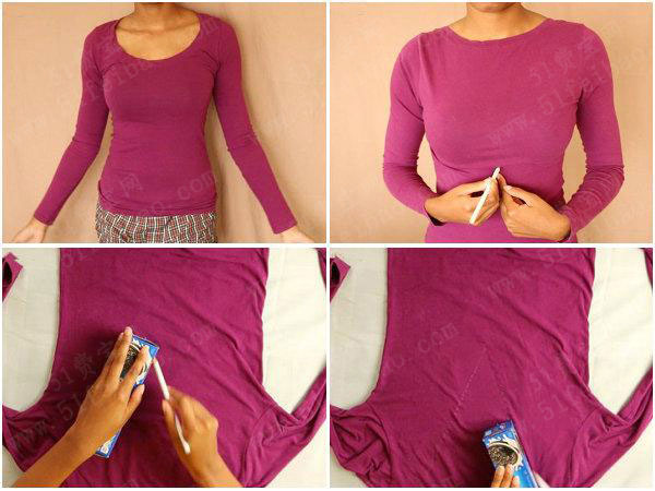 旧衣服diy性感露背吊带背心