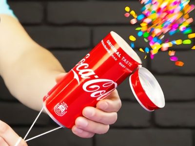 怎样自制手拉炮彩纸礼花炮的做法图解