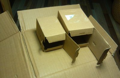 变废为宝用废纸盒制作犀牛储蓄罐