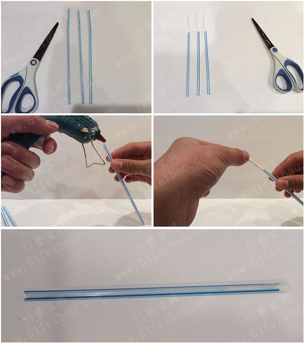 自制迷你回形针弓箭diy教学图解 - 废物利用手工diy小制作 - 51费宝网