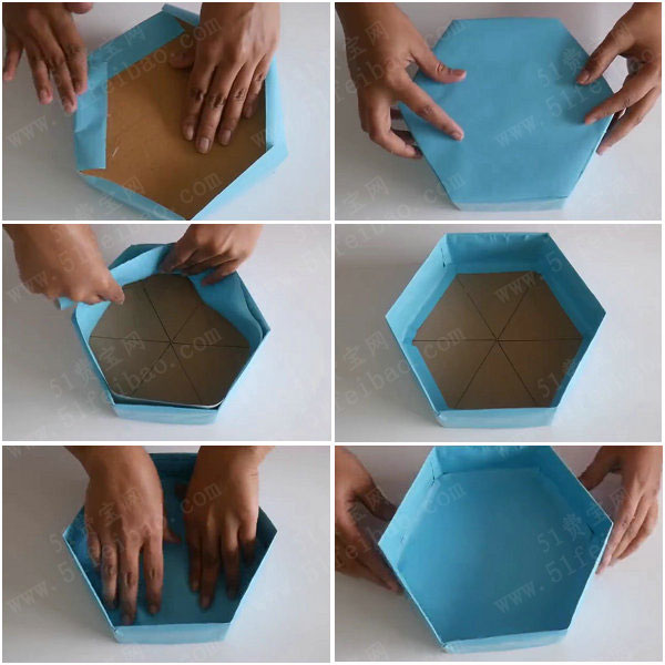 如何利用快递包装箱制作蝴蝶糖果盒 - 废物利用手工diy小制作 - 51费
