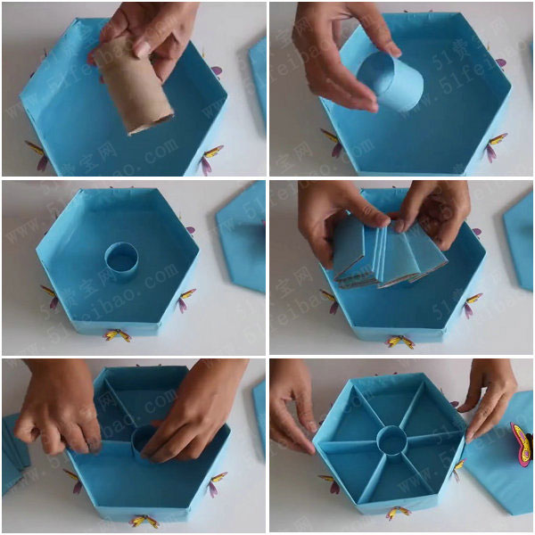 手工纸盒包装制作图解图片