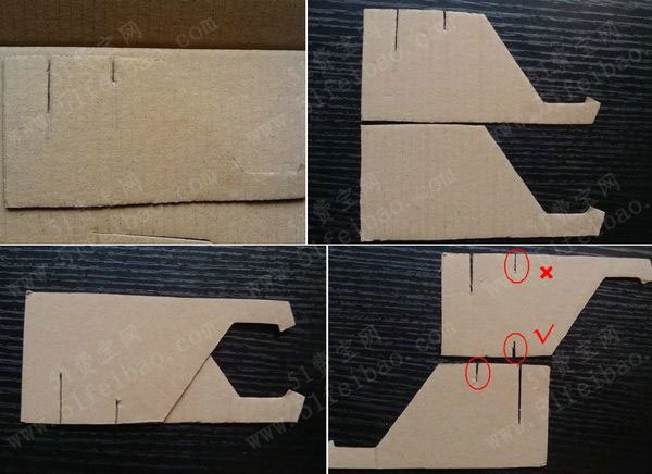 小常识如何制作手机硬纸壳支架