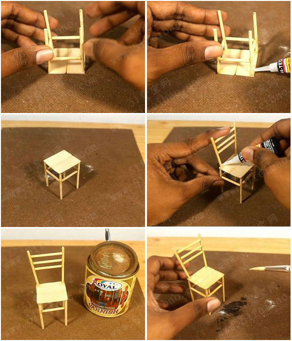 diy做把小小家常木椅
