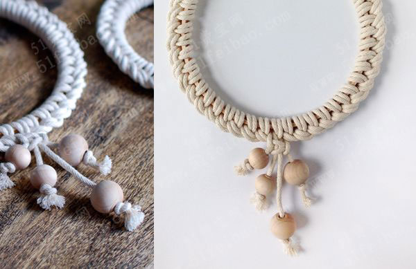 手工制作森系绳编锅垫教学