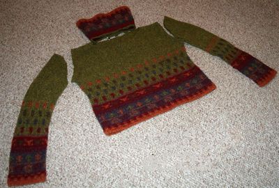 如何利用旧毛衣做DIY手提包教程