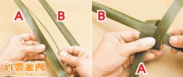 教你如何利用棕榈叶编织手编小鱼教程